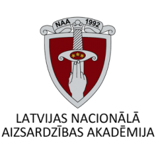 Logo Latvian National Defense Academy (NDA) 