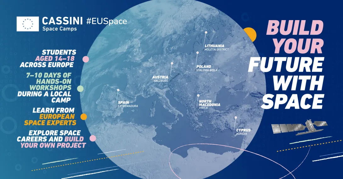 CASSINI Space camps locations